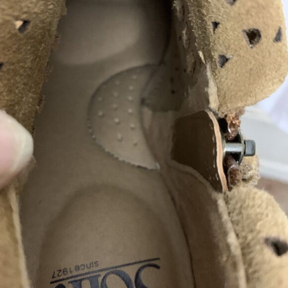 Sofft Bristow Suede Boots Bootie Womens 6 New Brown - Picture 7 of 9